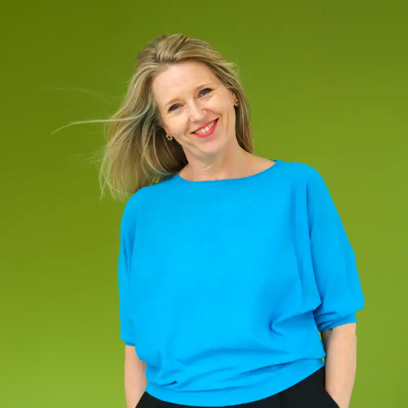 Catelijne Gerlag profielfoto groene achtergrond