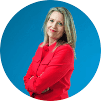 Ronde profielfoto Catelijne Gerlag